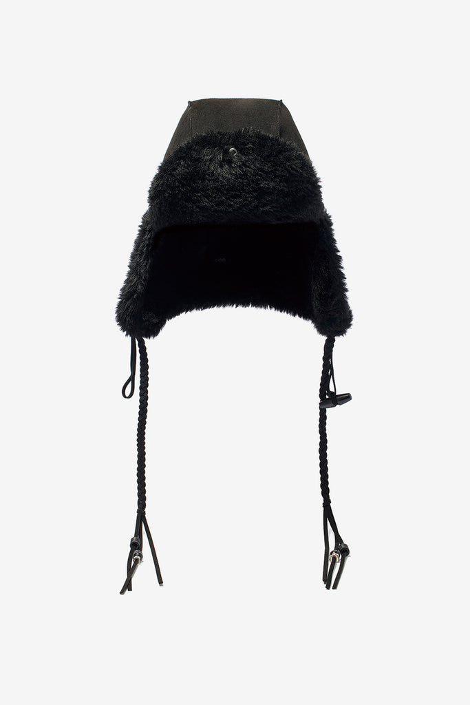 BRAIDED SHEARLING TRAPPER - WORKSOUT WORLDWIDE