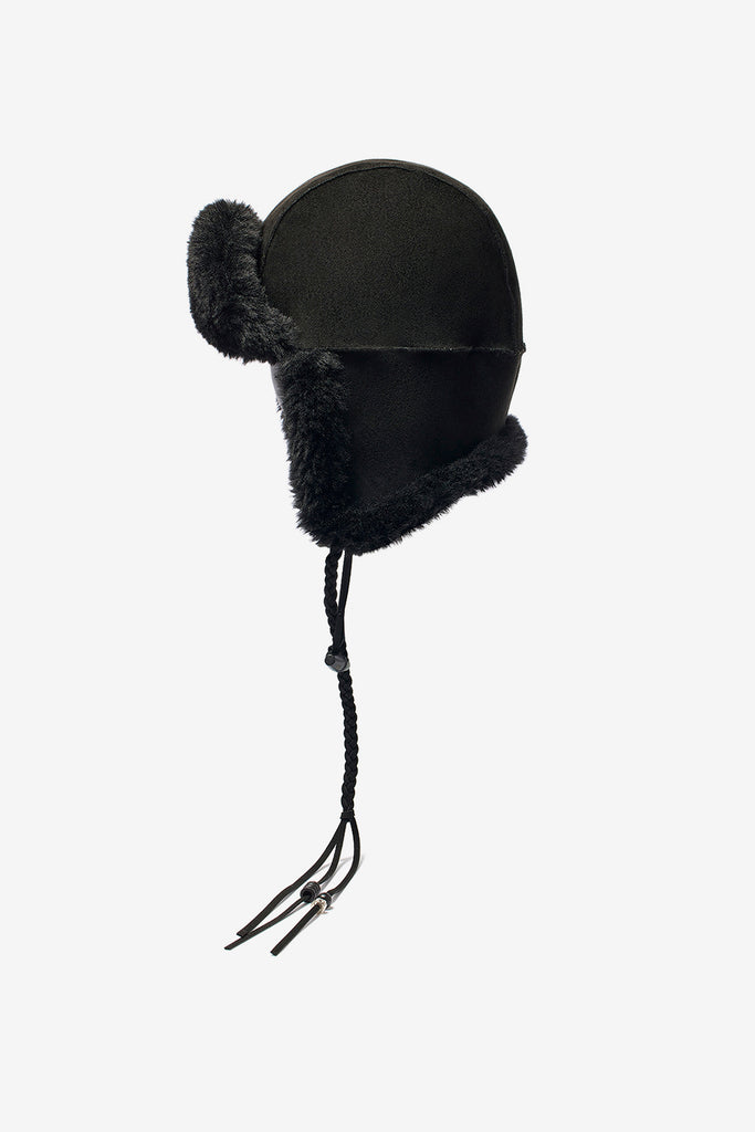 BRAIDED SHEARLING TRAPPER - WORKSOUT WORLDWIDE