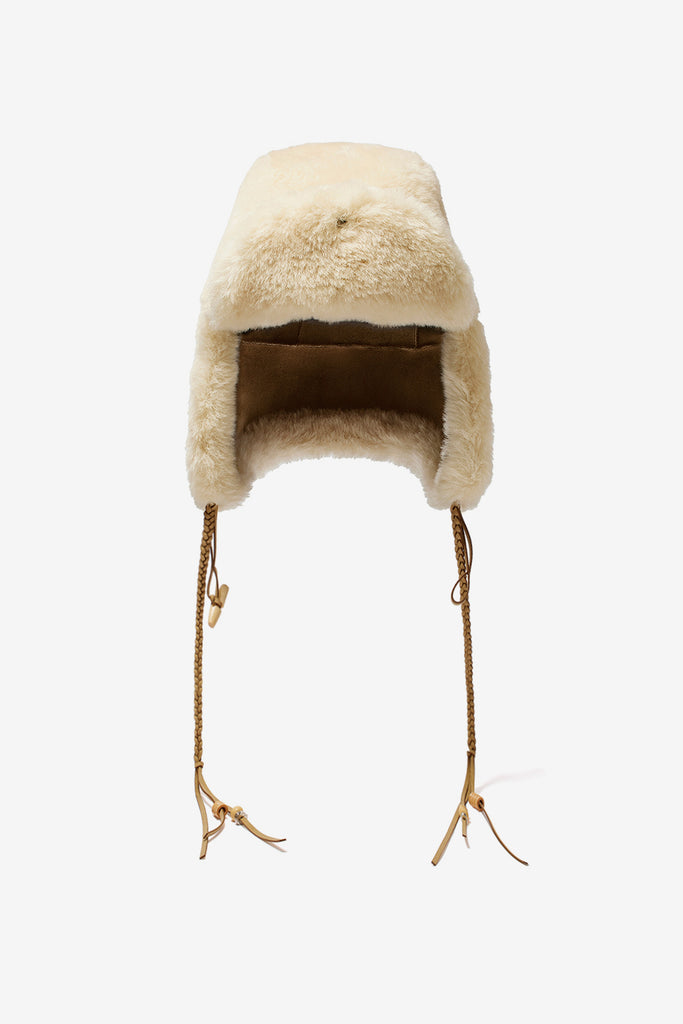 BRAIDED SHEARLING TRAPPER - WORKSOUT WORLDWIDE