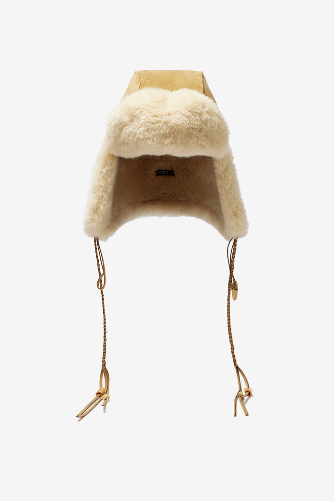 BRAIDED SHEARLING TRAPPER - WORKSOUT WORLDWIDE