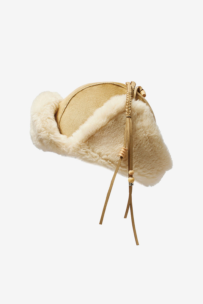 BRAIDED SHEARLING TRAPPER - WORKSOUT WORLDWIDE