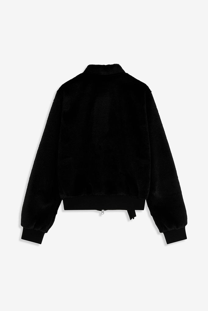 FLEECE APPLIQUÉ ZIPUP JACKET - WORKSOUT WORLDWIDE