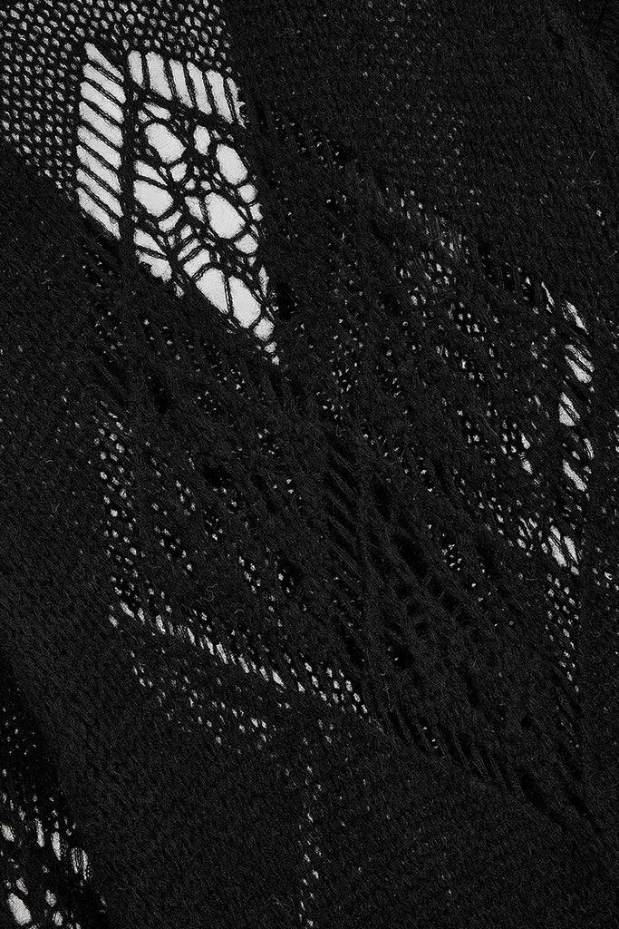 ALPACA ARGYLE POINTELLE LONG CARDIGAN - WORKSOUT WORLDWIDE