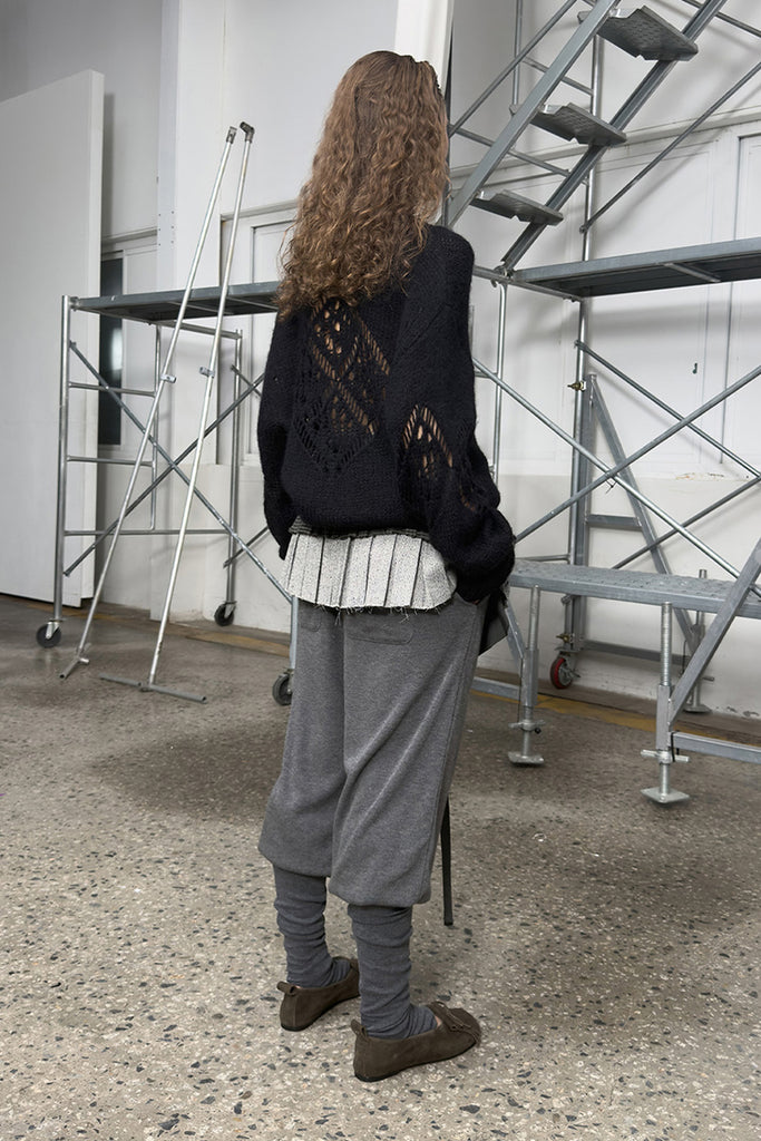 ALPACA ARGYLE POINTELLE PULLOVER - WORKSOUT WORLDWIDE