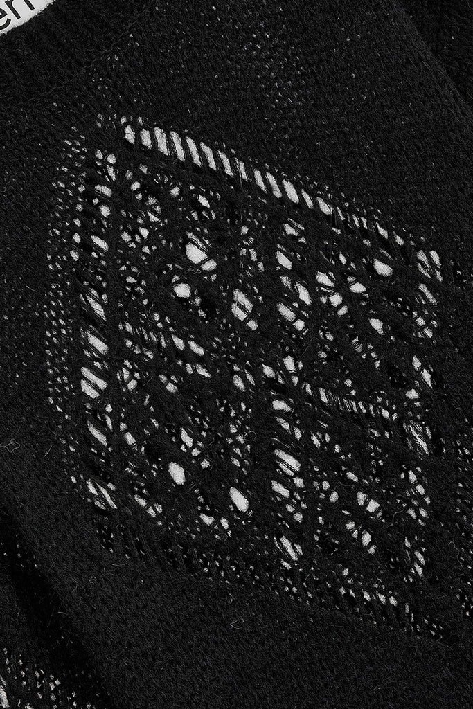 ALPACA ARGYLE POINTELLE PULLOVER - WORKSOUT WORLDWIDE