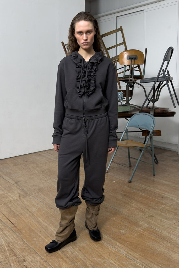 LACE UP LOUNGE PANTS - WORKSOUT WORLDWIDE