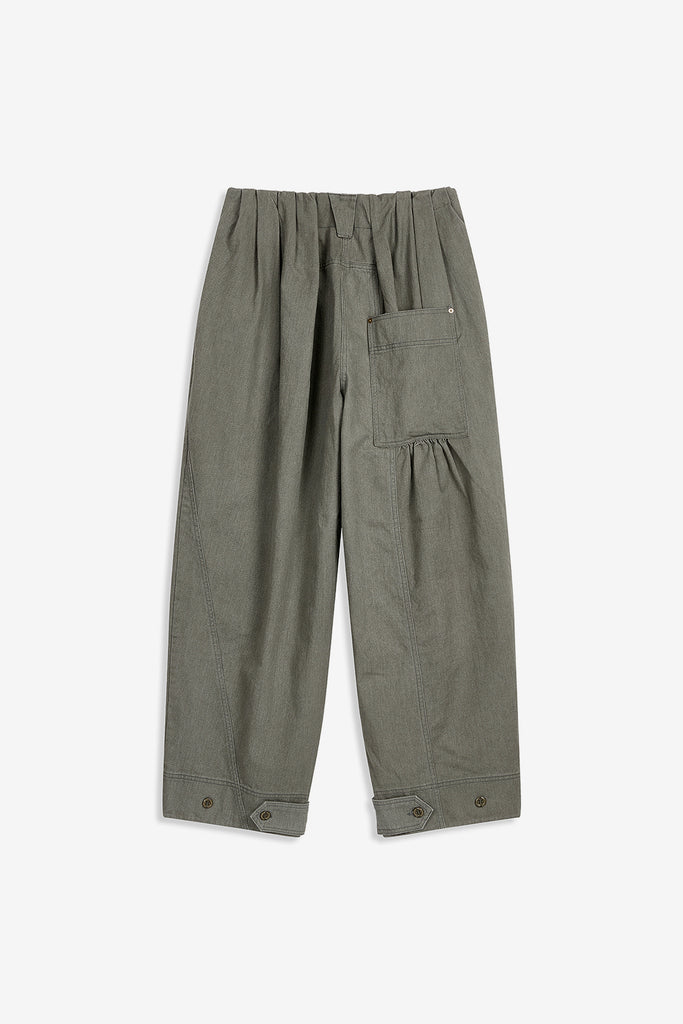 FULL GATHER PANTS - WORKSOUT WORLDWIDE