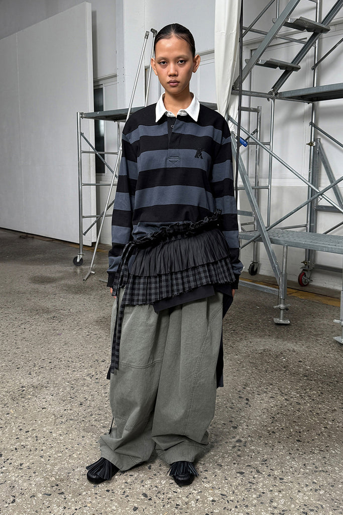 FULL GATHER PANTS - WORKSOUT WORLDWIDE