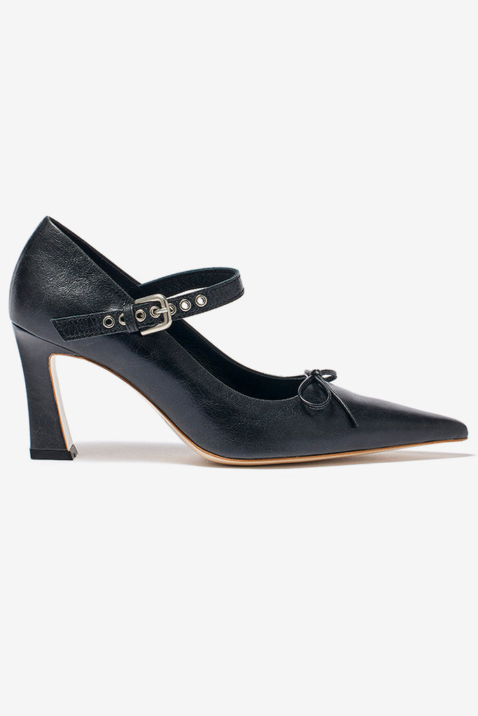 BUCKLE POINTY HEELS - WORKSOUT WORLDWIDE