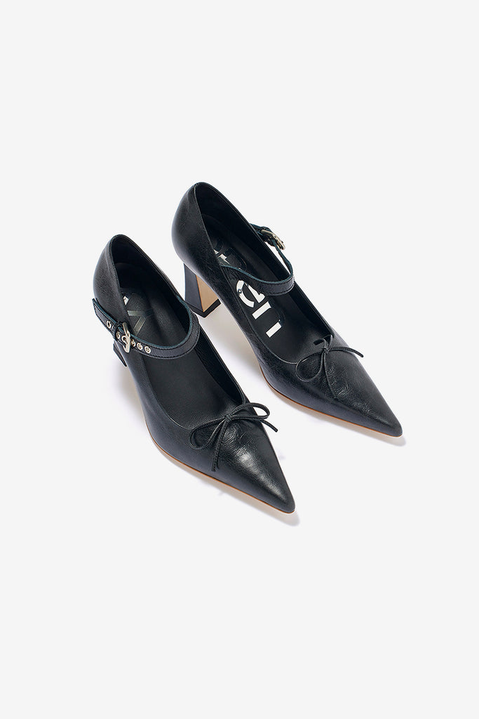 BUCKLE POINTY HEELS - WORKSOUT WORLDWIDE