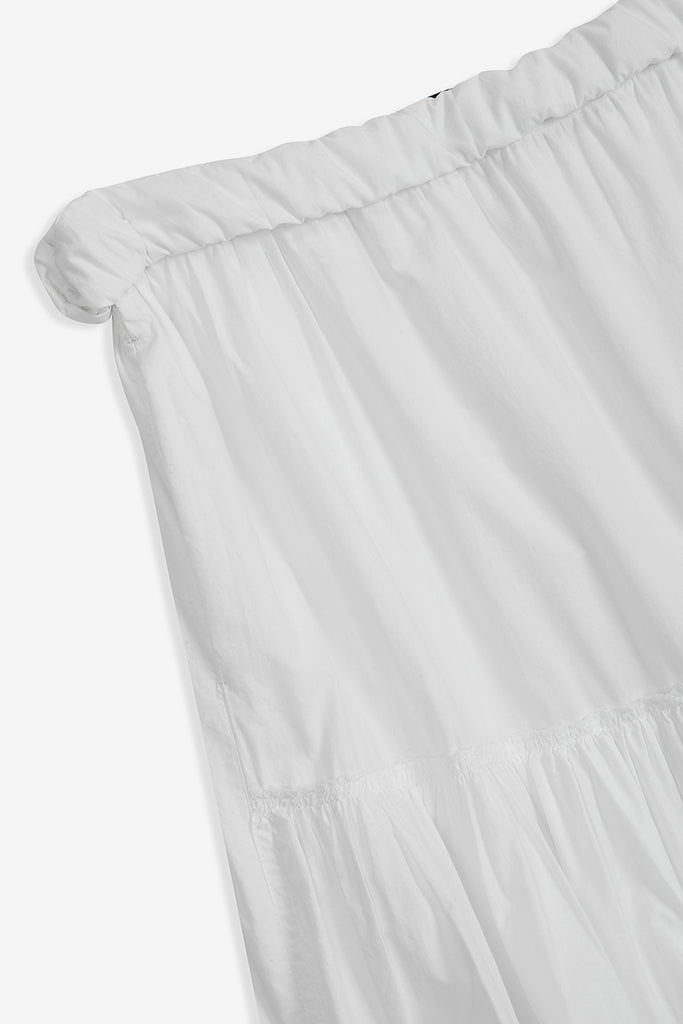 ROLLED WAIST TIERED SKIRT - WORKSOUT WORLDWIDE