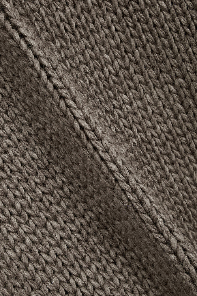 STITCH ZIP UP KNIT HOODIE - WORKSOUT WORLDWIDE