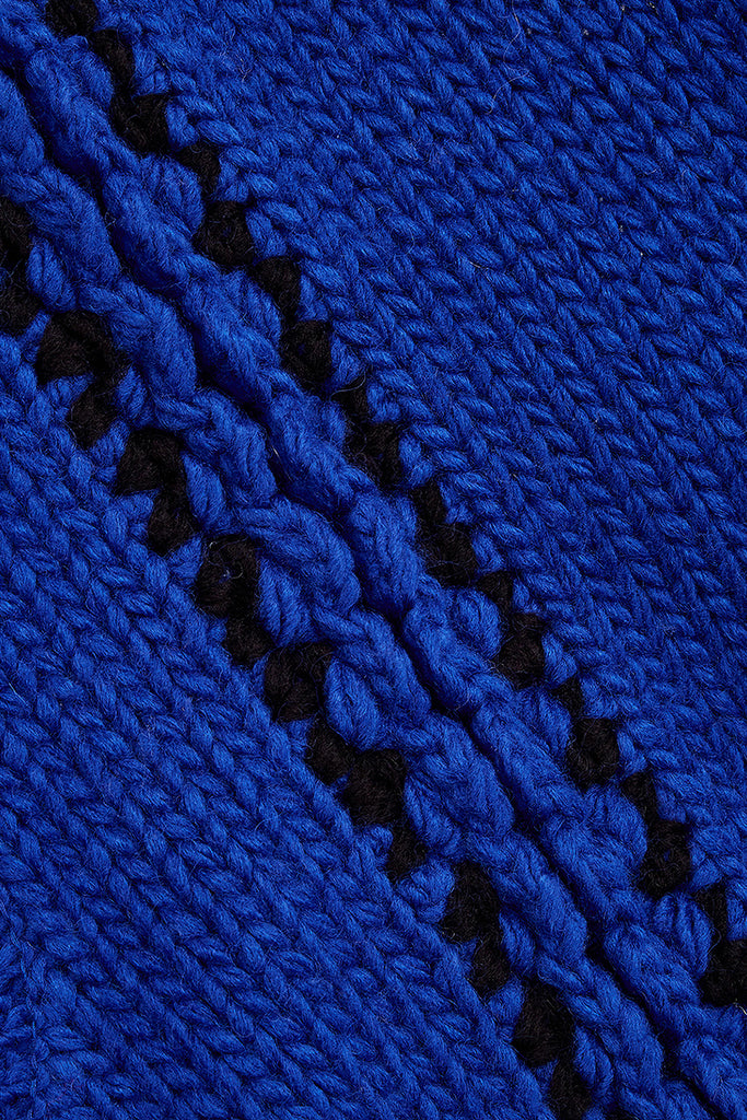 STITCH ZIP UP KNIT HOODIE - WORKSOUT WORLDWIDE