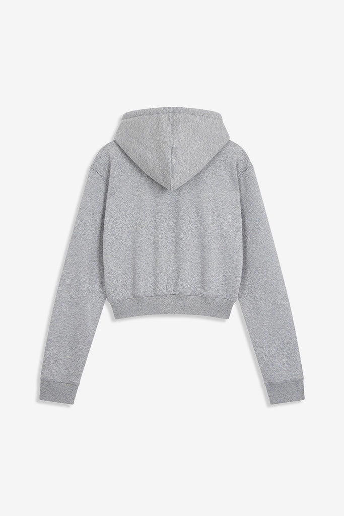 LOOP BUTTON EFFECT HOODIE - WORKSOUT WORLDWIDE