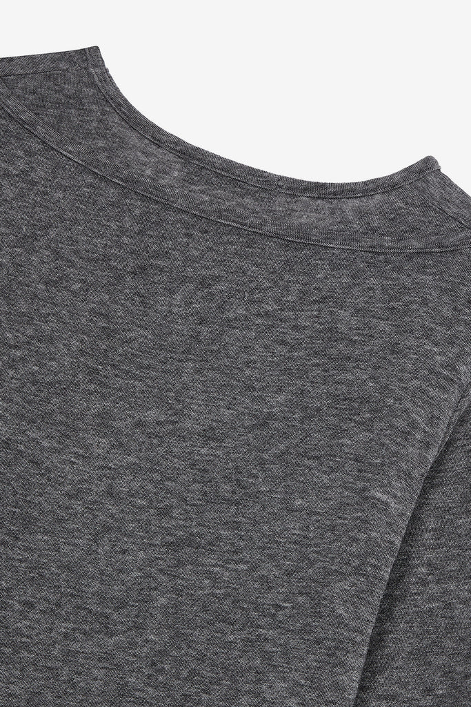 LAYERED HENLEY LOUNGE TEE - WORKSOUT WORLDWIDE