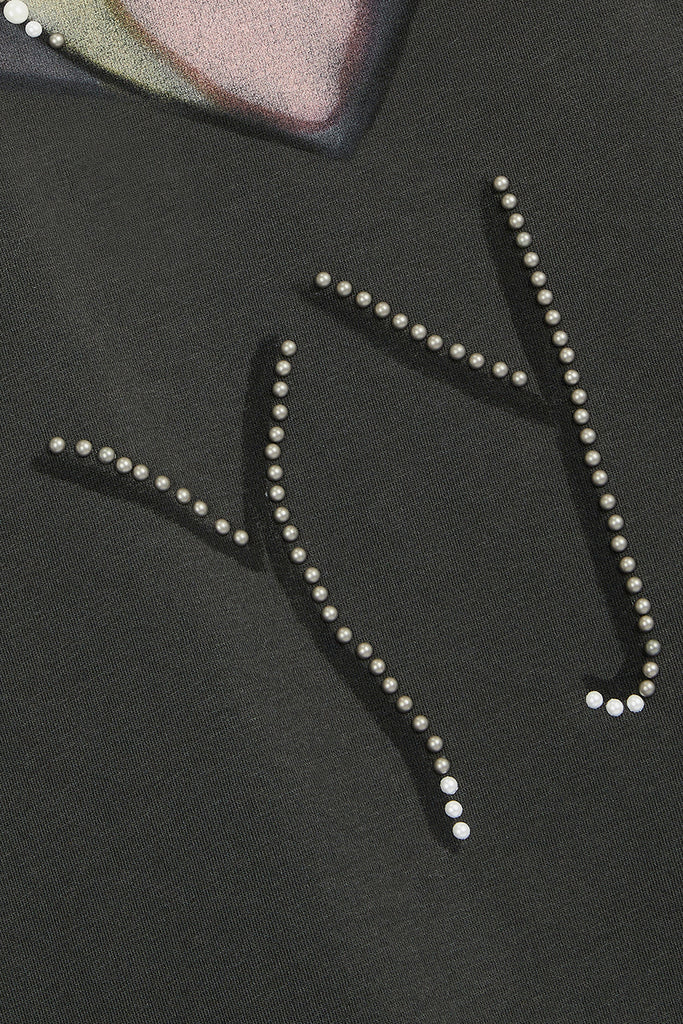 BEADED I LOVE YY TEE - WORKSOUT WORLDWIDE