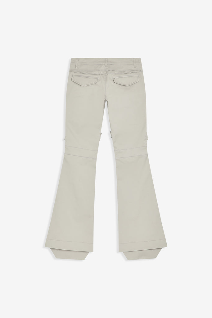 GATHERED BOOTCUT PANTS - WORKSOUT WORLDWIDE