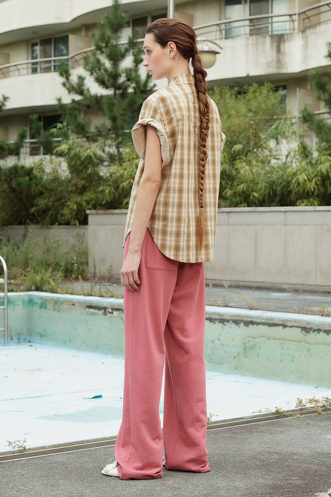 WIRE-CUFF CHECK SHIRT - WORKSOUT WORLDWIDE