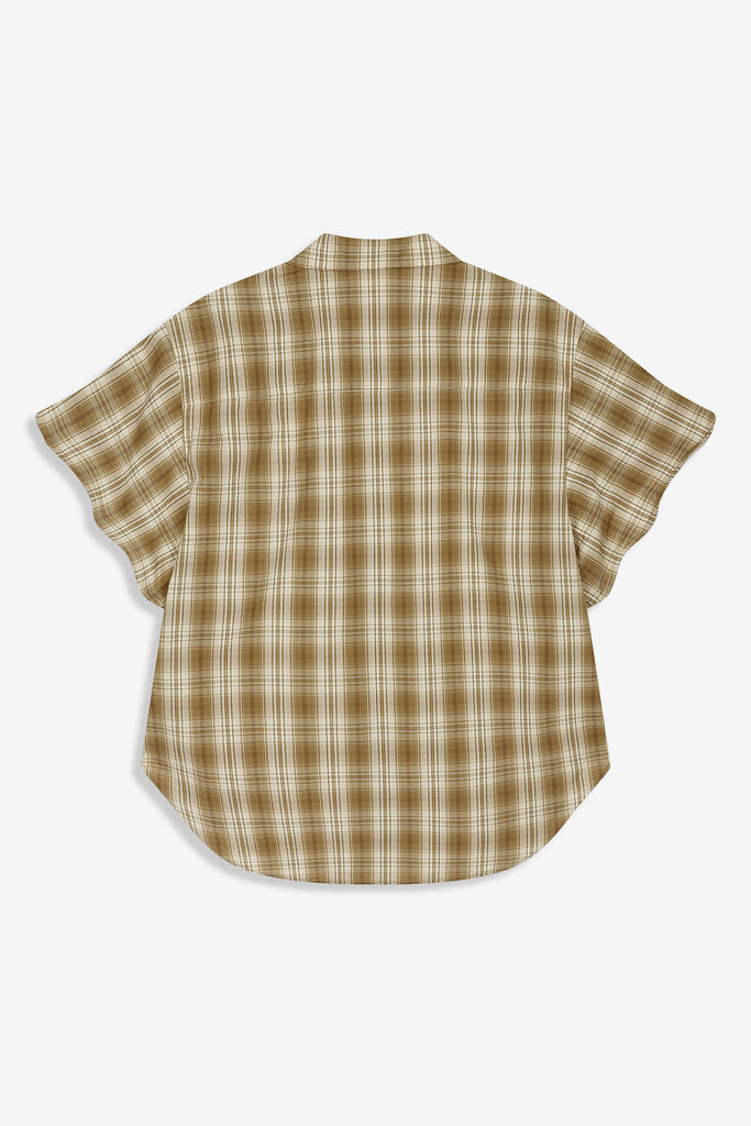 WIRE-CUFF CHECK SHIRT - WORKSOUT WORLDWIDE
