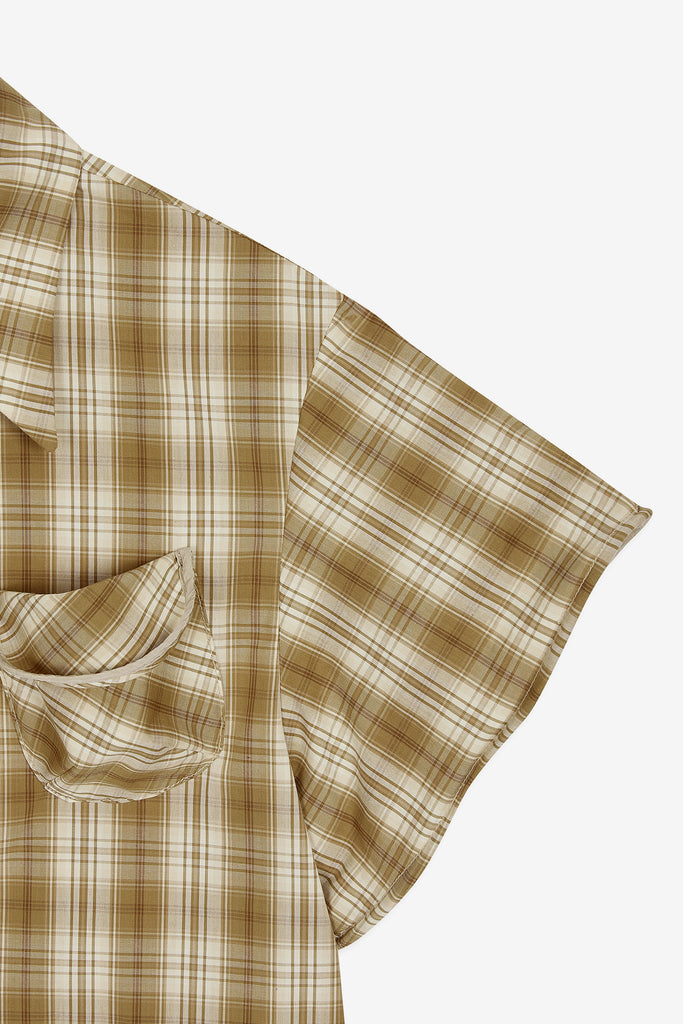 WIRE-CUFF CHECK SHIRT - WORKSOUT WORLDWIDE