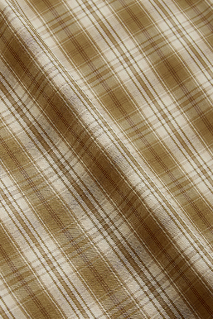 WIRE-CUFF CHECK SHIRT - WORKSOUT WORLDWIDE