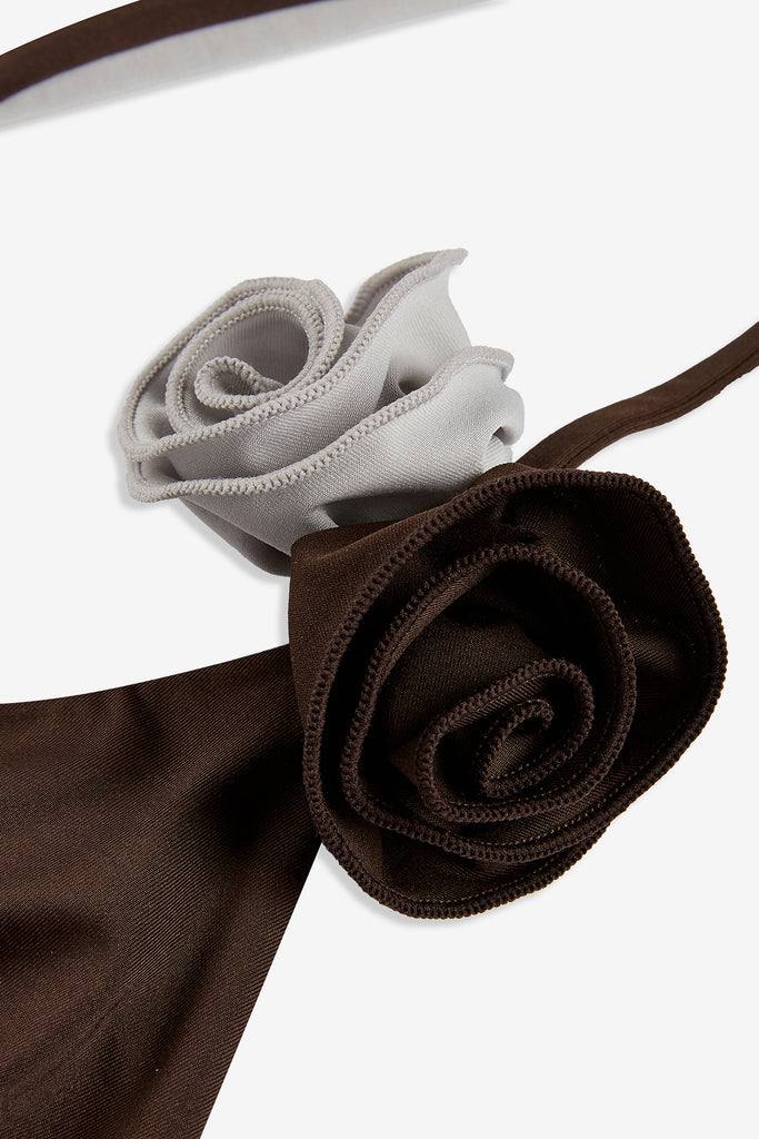 FLOWER STRAPPY BIKINI - WORKSOUT WORLDWIDE