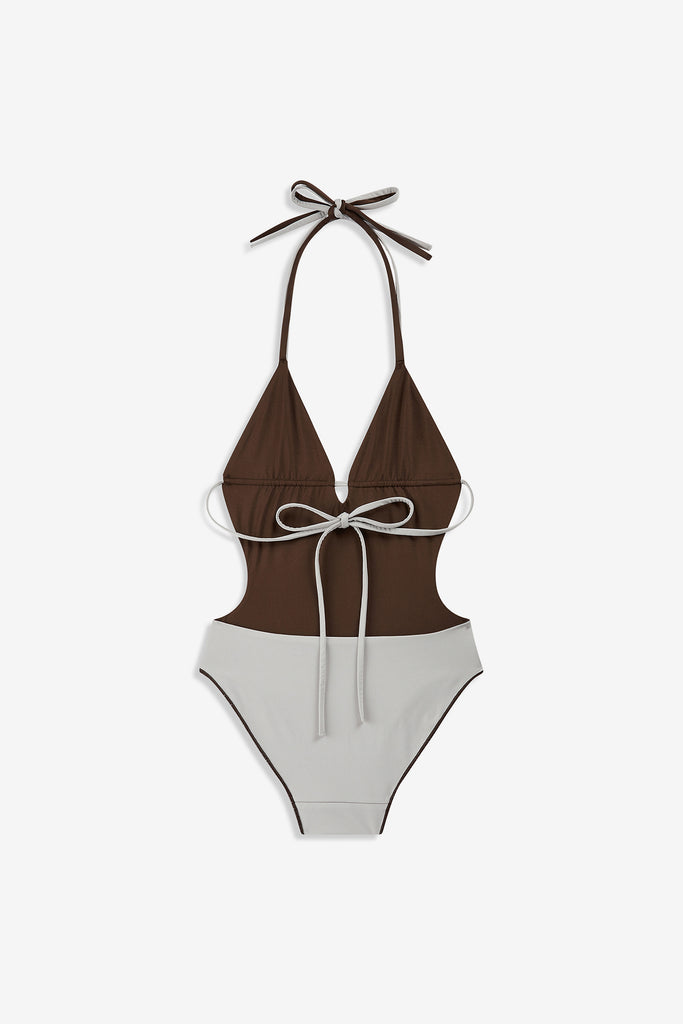 FLOWER STRAPPY SWIMSUIT - WORKSOUT WORLDWIDE