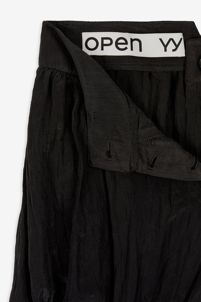 CRINKLED GATHER SHORTS - WORKSOUT WORLDWIDE