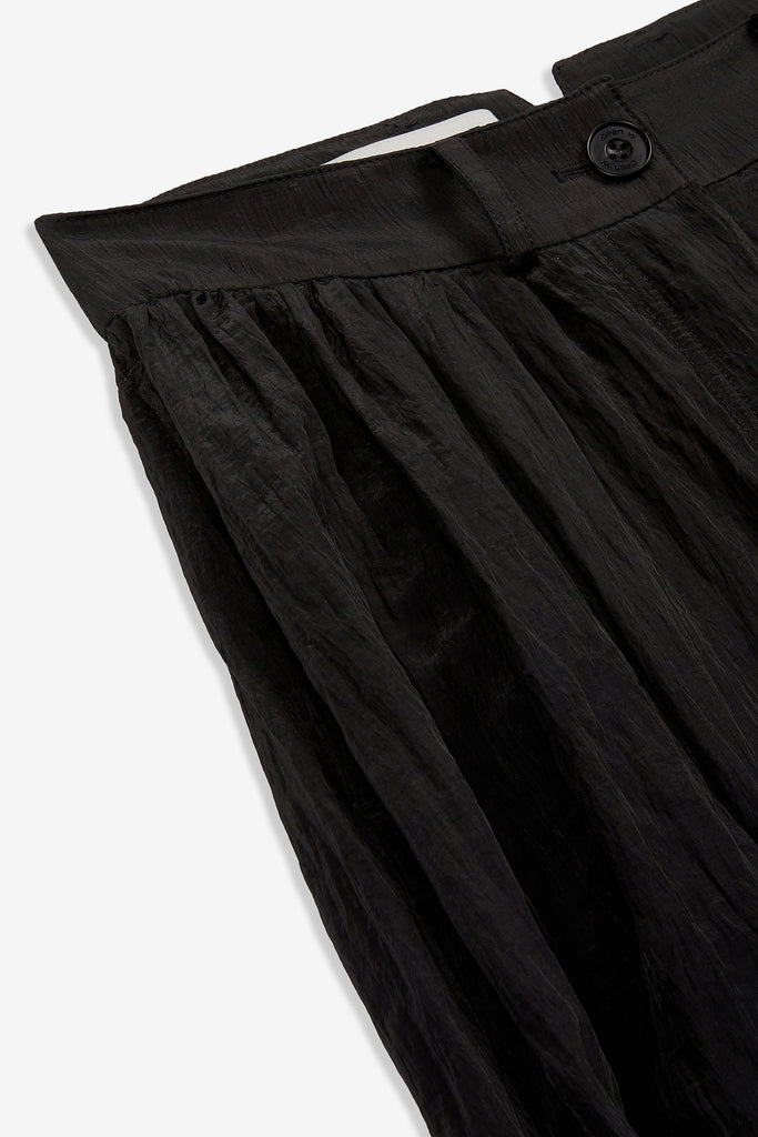 CRINKLED GATHER SHORTS - WORKSOUT WORLDWIDE