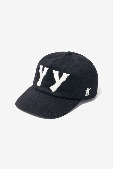 YY WOOL HEART BONE BALL CAP