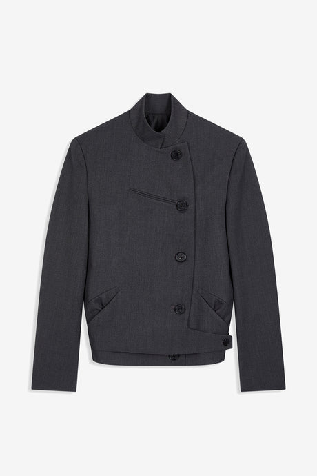 WOOL DOUBLE-BREASTED BLAZER