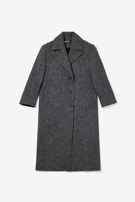 WIRE COLLAR SINGLE COAT