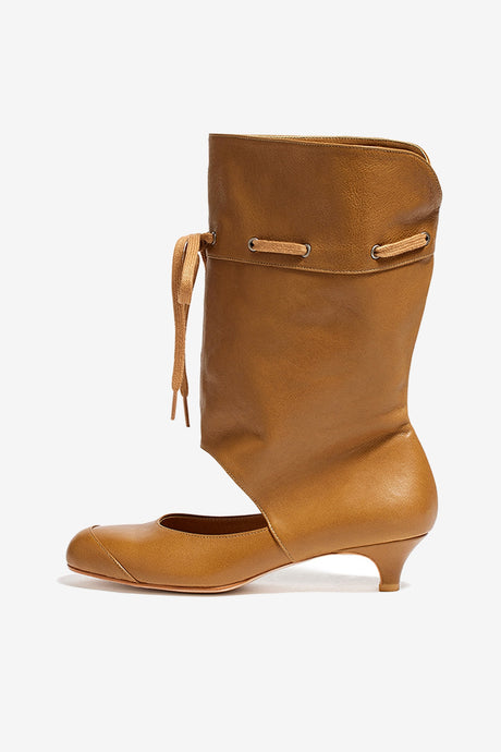 SLOUCHY CUT-OUT HEELS