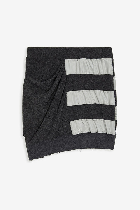 SLOUCHY PANEL SKIRT