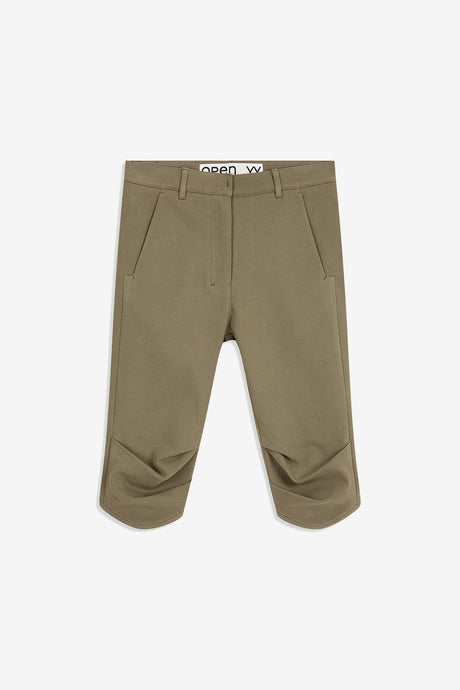 ROUND CUT CAPRI SHORTS
