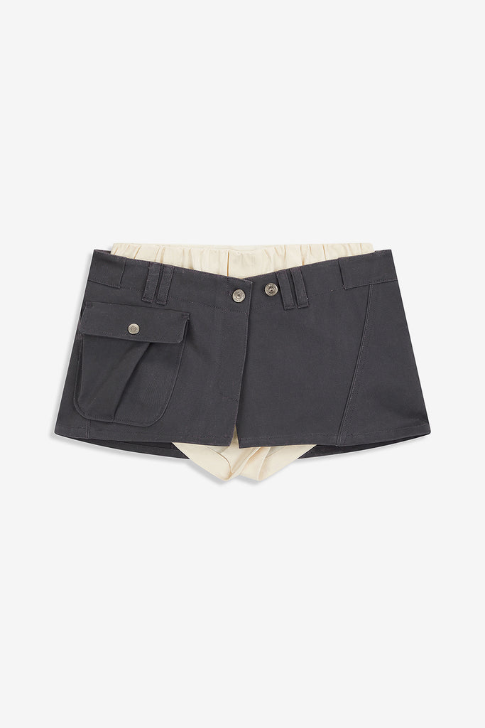 スカート OPEN YY CAMP MINISKIRT & BOXER SHORTS CAMP MINISKIRT & BOXER SHORTS– WORKSOUT WORLDWIDE