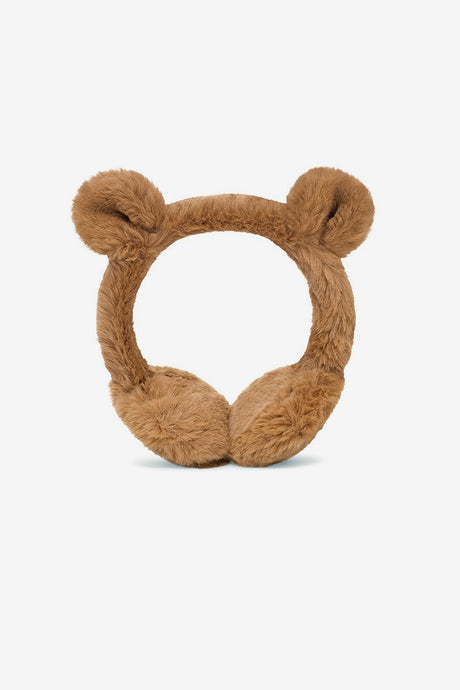 K FAUX FUR EARMUFF W EARS