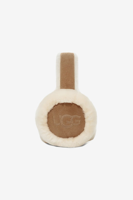 SHEEPSKIN EMBROIDERY EARMUFF