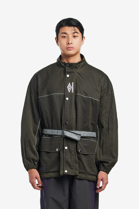 WAXED TRAINER JACKET