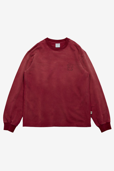 SUNFADED QH L/S TEE