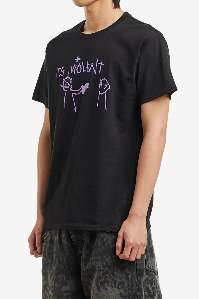 IT'S VIOLENT T-SHIRT - WORKSOUT WORLDWIDE