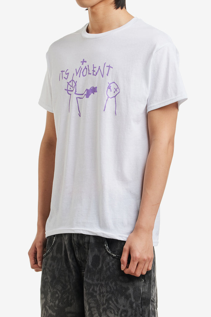 IT'S VIOLENT T-SHIRT - WORKSOUT WORLDWIDE