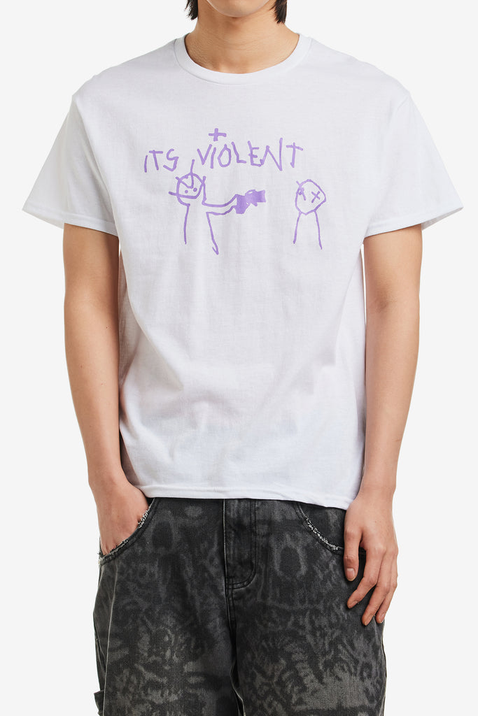 IT'S VIOLENT T-SHIRT - WORKSOUT WORLDWIDE