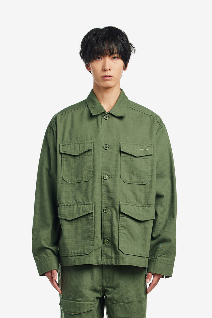 SKATE ATIBA HAZE MILITARY OVERSHIRT - WORKSOUT WORLDWIDE
