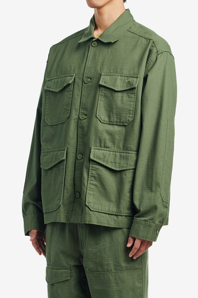 SKATE ATIBA HAZE MILITARY OVERSHIRT - WORKSOUT WORLDWIDE