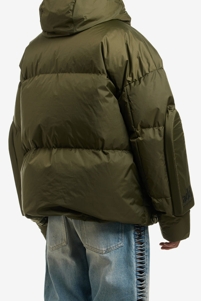 DOWN BOMBER WITH DETACHABLE HOOD - WORKSOUT WORLDWIDE