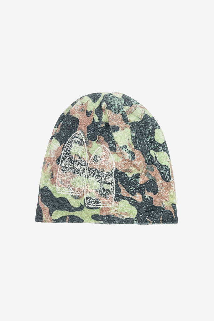 FLAME CAMO KNIT HAT - WORKSOUT WORLDWIDE