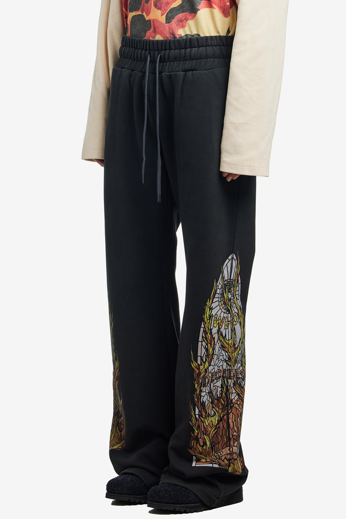 FLAME GLASS HARDWARE SWEATPANT - WORKSOUT WORLDWIDE