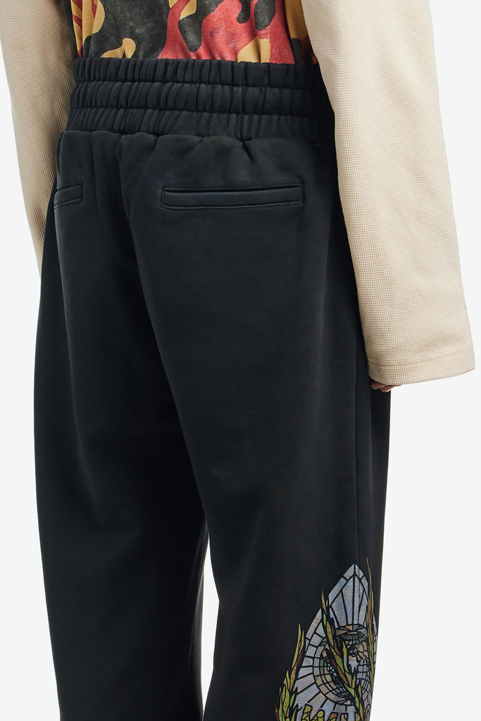 FLAME GLASS HARDWARE SWEATPANT - WORKSOUT WORLDWIDE