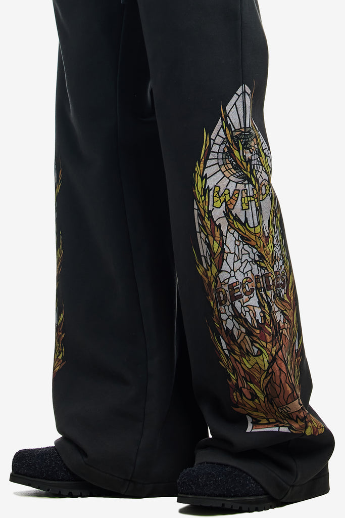 FLAME GLASS HARDWARE SWEATPANT - WORKSOUT WORLDWIDE